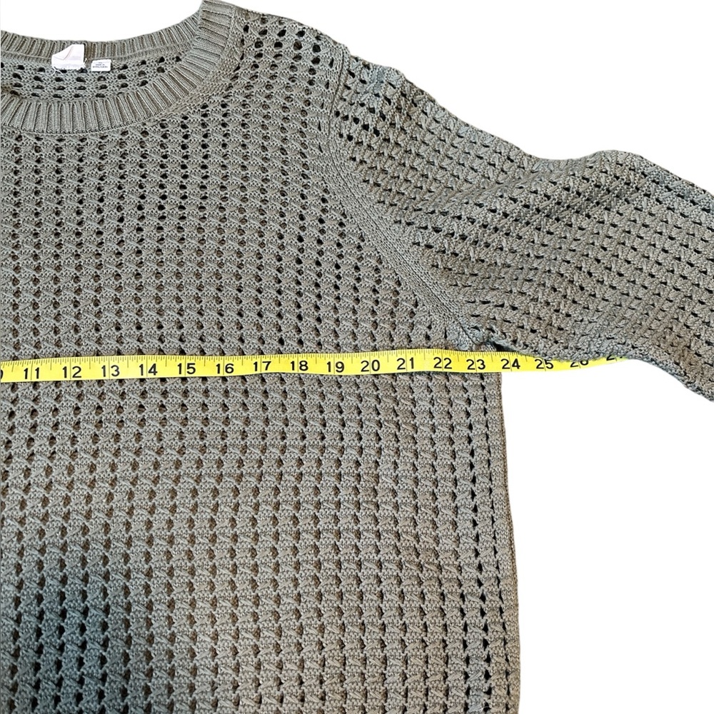 Gap Cotton Crochet Crewneck Sweater - Picture 8 of 10